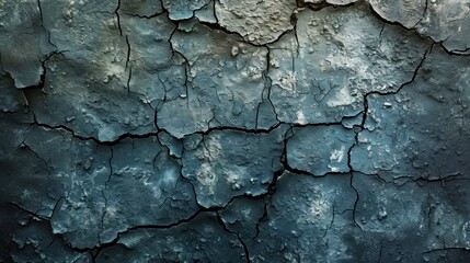 Close Up of Cracked Wall
