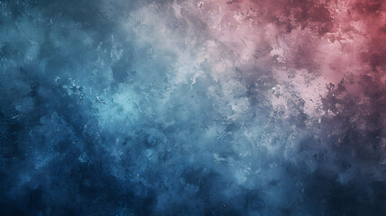 Vibrant Red and Blue Background Contrasting Against a Dark Black Background