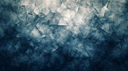 Obraz premium Blue Background With Abundant Small Triangles