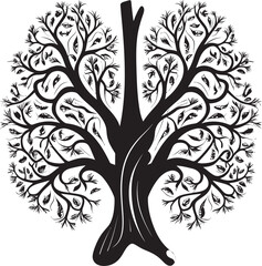 Obraz premium BreathBoughs Tree Branches Lungs Icon Oxygen Oasis Human Lungs Tree Design