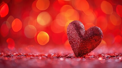 Fototapeta premium Close-Up of Heart-Shaped Object
