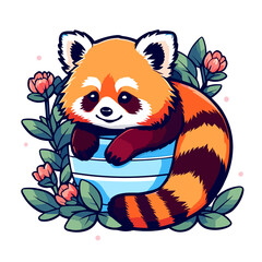 Super Cozy Red Panda 