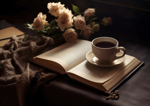 the power of a cup of tea and an open book
