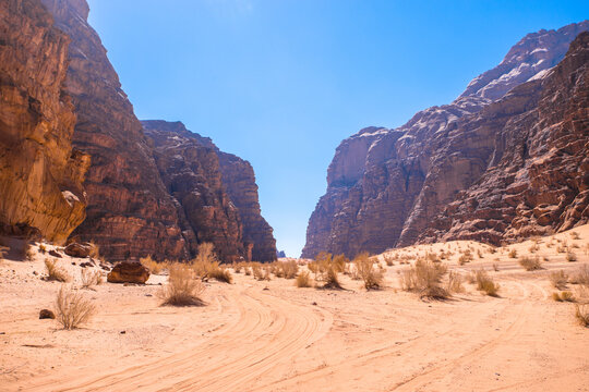 The red desert.
Wadi Rum, Jordan.