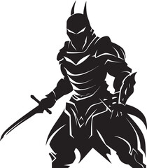 Battlefront Guardian Mascot Logo Design for Lancer Soldier Tactical Triumph Lancer Soldier Mascot Icon