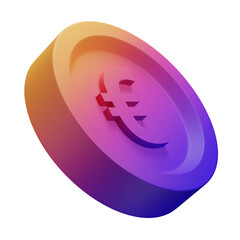 a close up of a gold coin with a euro sign on it, coin, 3 d icon for mobile game, coin with the letter n, depicted as a 3 d render