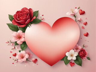Beautiful Valentine's Day Themed Background