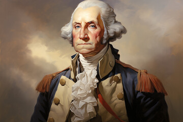 George Washington portrait painting