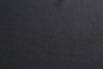 Texture of dark fabric as background, closeup
