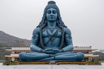 The tallest Adiyogi statue, Isha foundation Coimbatore