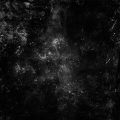 Black grunge scratched background, old distressed metal texture