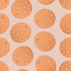 Orange fruit pattern