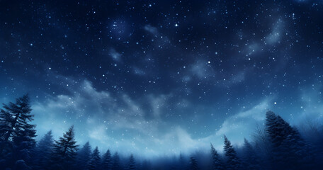  A clear perfect background of the starry sky.