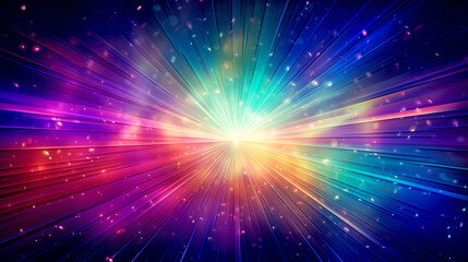 Abstract Background with Stars in Disco Style