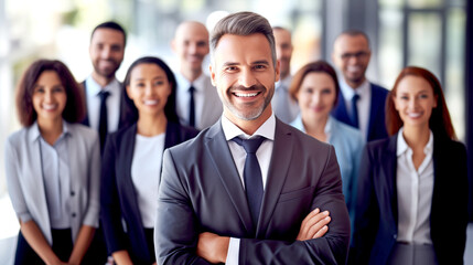 Fototapeta premium Business Team Portrait