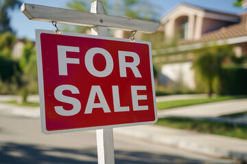 a realtor for sale sign in front of house
