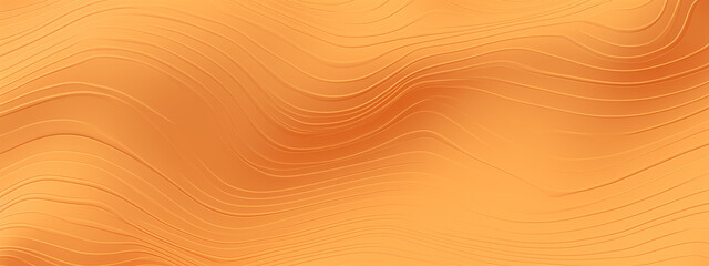 Abstract Orange Background with Waves