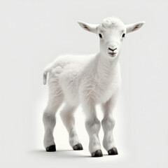 Fototapeta premium white goat