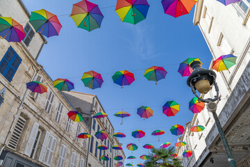 Rue de la République à Rochefort, Charente-Maritime
