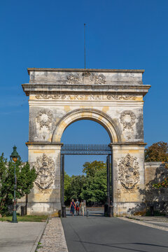 Porte Royale du soleil, Arsenal de Rochefort, Charente-Maritime