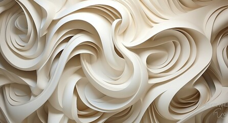 Fototapeta premium white chocolate cream, wallpaper, background