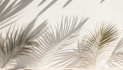 Obraz premium palm leaves background