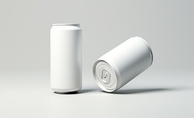 3d render of a can