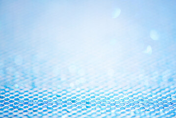 Abstract defocus and thin part focus background. Blue glitter defocus.