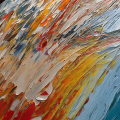 abstract oil painting on canvas close-up as a colorful background