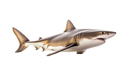 Obraz premium Shark isolated on a transparent background