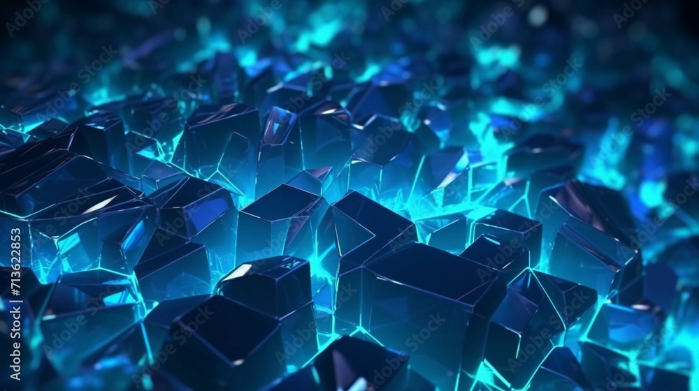 Poster abstract digital background can be used for technology ai generative