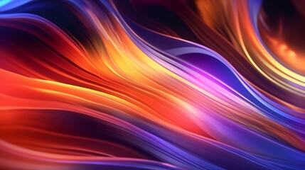 Abstract digital background featuring dynamic lines Ai Generative