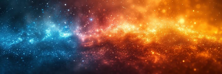 Abstract Color Gradient Background Grainy Orange, Background Image, Background For Banner, HD