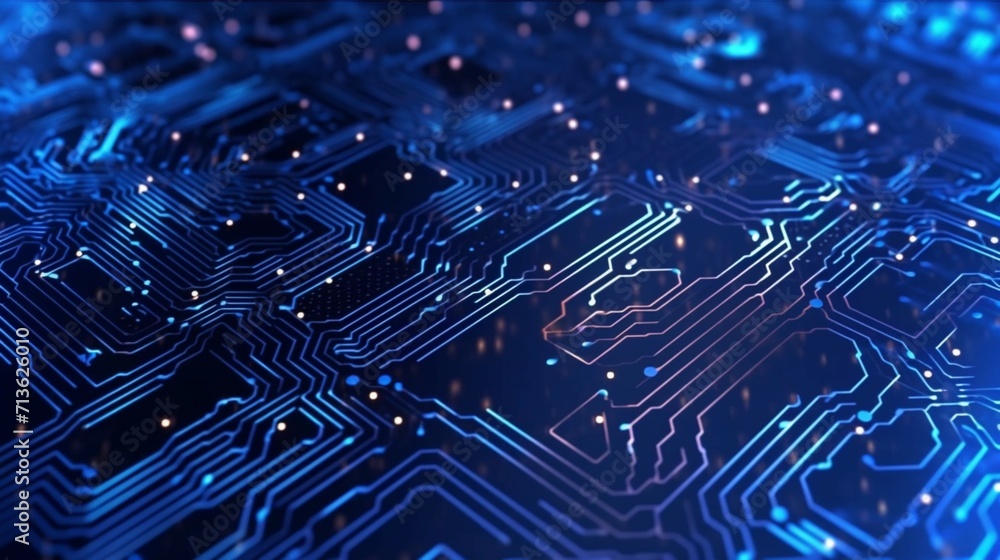 Poster abstract technology background ideal for neural network ai generative