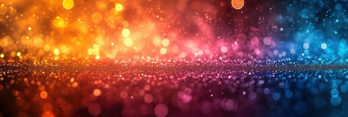 Obraz premium Abstract Orange Teal Green Pink Blurred Grainy, Background Image, Background For Banner, HD