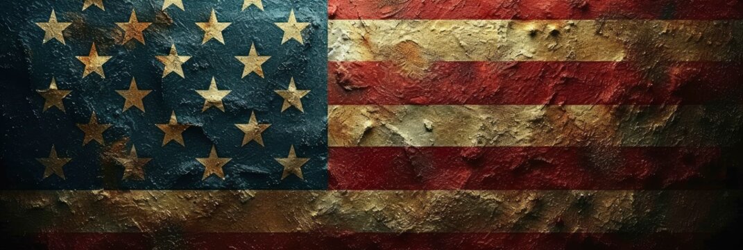 American Flag Presidential Election Day, Background Image, Background For Banner, HD