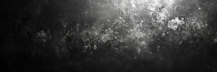 Black White Grainy Gradient Background Dark Gray, Background Image, Background For Banner, HD