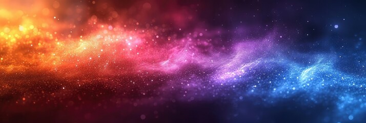 Obraz premium Blue Orange Purple Black Grainy Gradient Dark, Background Image, Background For Banner, HD