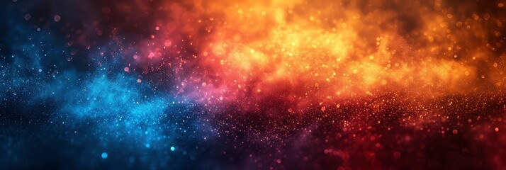 Blue Red Yellow Gradient Grainy Background Blurred, Background Image, Background For Banner, HD
