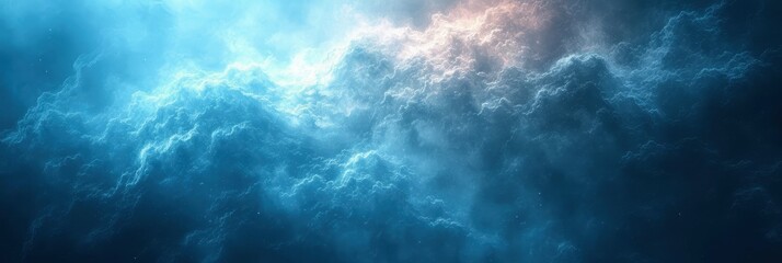 Blue White Grainy Gradient Background Noise, Background Image, Background For Banner, HD