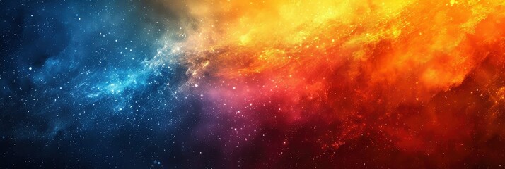 Color Gradient Background Grainy Orange Blue Black, Background Image, Background For Banner, HD