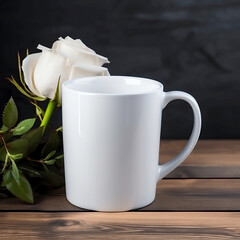 Valentines Day Mug Mockups, White Coffee Mug Mock-ups,Coffee Cup Mockup