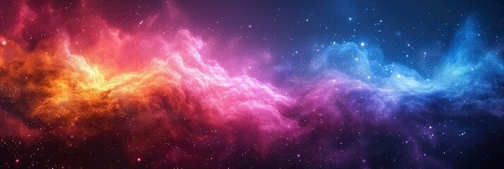 Fototapeta premium Dark Blue Purple Color Gradient Background Grainy, Background Image, Background For Banner, HD