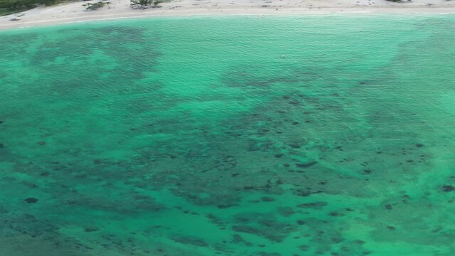 Overview of Honolulu, Hawaii. Waikiki Beach Oahu skyline, Vertical Shot