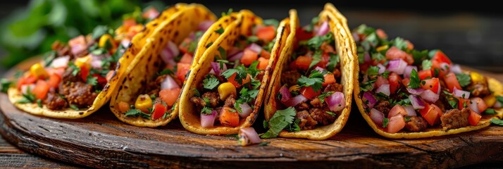 Digital Composite Image Tacos Served, Background Image, Background For Banner, HD - Powered by Adobe