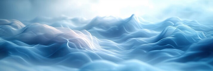 Fototapeta premium Light Blue White Color Gradient Sphere Smooth, Background Image, Background For Banner, HD