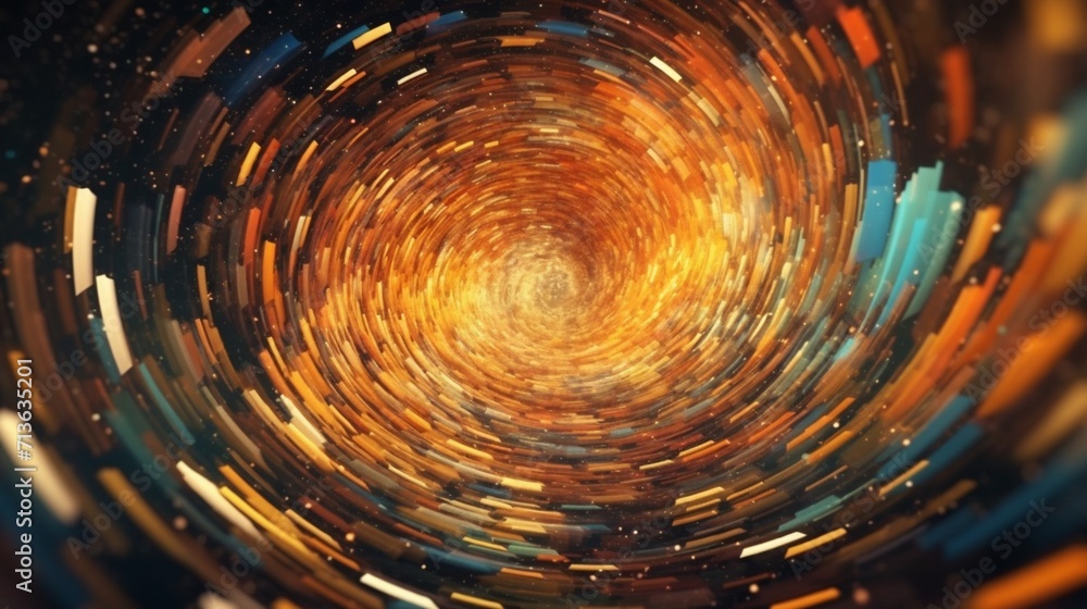 Poster abstract digital backdrop capturing the whirlwind ai generative