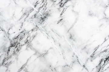 White marble background with dynamic gray veins. Ideal for luxury design elements and textures.