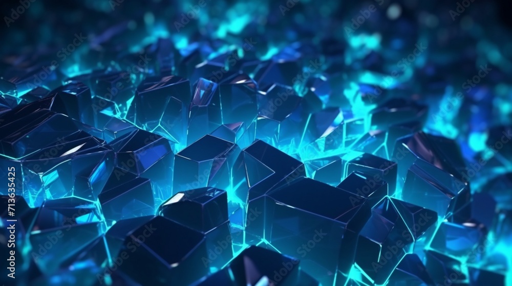 Poster abstract digital background can be used for technology ai generative