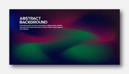 Abstract color gradient banner grainy texture background , noise texture blurred colors poster backdrop header design.